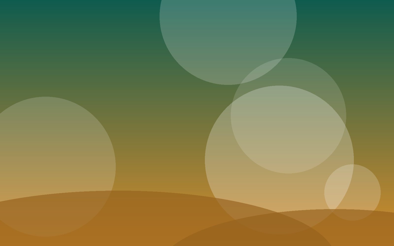 Gezeichnete Landschaft mit Hügeln (Beispielbild)